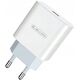 Ładowarka Jellico JELLICO ładowarka sieciowa AK180 PD 20W 1xUSB-C + kabel USB-C - USB-C Biały
