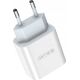 Ładowarka Jellico JELLICO ładowarka sieciowa AK180 PD 20W 1xUSB-C + kabel USB-C - USB-C Biały