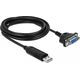 Adapter USB Delock Delock Adapter USB 2.0 Typ-A zu 1 x Seriell RS-232 DB9