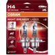 Osram OSRAM Automobilinės lemputės NIGHT BREAKER LASER +150% H4 60/55W 12V P43T 2vnt