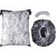 Activeshop Jednorazowe czepki foliowe 100 szt.
