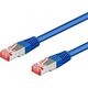 Goobay CAT 6 Kabel łączący, S/FTP (PiMF), Niebieski - Długość kabla 10 m