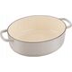 Ballarini Garnek żeliwny owalny Ballarini Bellamonte - Kość słoniowa, 6.5 ltr