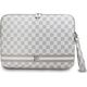 Etui DKNY DKNY Sleeve DKCS16PVSHLE 16"              beżowy/beige Checkered Pattern Printed Stripes
