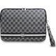 Etui DKNY DKNY Sleeve DKCS14PVSHLK 14"              czarny/black Checkered Pattern Printed Stripes