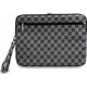 Etui DKNY DKNY Sleeve DKCS14PVSHLK 14"              czarny/black Checkered Pattern Printed Stripes