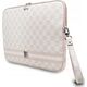 Etui DKNY DKNY Sleeve DKCS14PVSHLP 14" różowy/pink  Checkered Pattern Printed Stripes