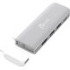 HUB USB j5create j5create JCD394-N huby i koncentratory 2 x USB 3.2 Gen 2 (3.1 Gen 2) Type-C 5000 Mbit/s Szary, Biały