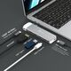 HUB USB j5create j5create JCD394-N huby i koncentratory 2 x USB 3.2 Gen 2 (3.1 Gen 2) Type-C 5000 Mbit/s Szary, Biały