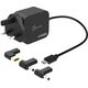 j5create j5create JUP1565DCF3A-FN adapter zasilający/ inwentor Uniwersalne 67 W Czarny