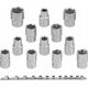 Rockforce Zestaw nasadek 12el. 1/2" (6-kątnych) (10-19,22,24mm) na listwie