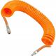 Partner Wąż spiralny poliuretanowy 8mm x 10m z szybkozłączkami 1/4"  (ciśnienie maks. 15bar)