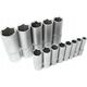 Zestaw narzędzi Forcekraft Zestaw narzędzi 108el. 1/4" & 1/2" (6-kątnych) (4-32mm)