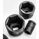 Forcekraft Zestaw narzędzi udarowych 26el. 3/4" (17-50mm) i 1" (55-65mm) (6-kątnych)