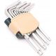Rockforce Zestaw kluczy TORX typu L, 15 el.