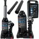 Forsage Lewarek hydrauliczny 2t z zaworem (h min 150mm, h max 278mm, waga 2,6 kg) w walizce