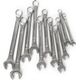 Forcekraft Zestaw kluczy płasko-oczkowych 25el. (6-32mm) Cr-V