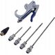 Rockforce Pistolet pneumatyczny do przedmuchiwania + 4 dysze