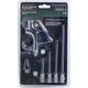 Rockforce Pistolet pneumatyczny do przedmuchiwania + 4 dysze