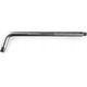 Forcekraft Pokrętło typu L Cr-V 250mm 105st. 1/2"x1/2" dwustronne
