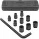 Zestaw narzędzi Rockforce Zestaw narzędzi udarowych 1/2" 10el. (10-24mm)