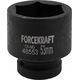 Forcekraft Nasadka udarowa 1" 54mm (6-kątna)
