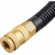 Rockforce Wąż gumowy pneumatyczny zbrojony 8mm x5m z szybkozłączkami