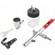 Rockforce Aerograf (dysza: 0,3mm, wymienne pojemniki 6ml i 22ml)