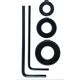 Bosch Bosch 2609255318 3tlg. Tiefenstopp-Set 3 St. (2609255318)