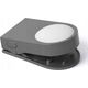 Lampka biurkowa Lexon Lexon Lucie LED clip dark gray/gun LL121X