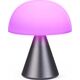Lampka biurkowa Lexon Lexon Mina M LED lamp dark gray / gun metal LH64MX