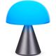 Lampka biurkowa Lexon Lexon Mina M LED lamp dark gray / gun metal LH64MX