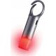 Latarka Lexon Lexon Nomaday Flash LED Keychain Gray/Gun LL137X