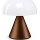 Lampka biurkowa Lexon Lexon Mina Mini LED Lamp Brown LH60BZ