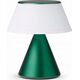 Lampa stołowa Lexon Lexon Luma M LED lamp dark green/dark green LH87DG1