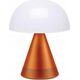 Lampa stołowa Lexon Lexon Mina Audio L LED Lamp with Bluetooth Speaker Orange/Orange LH76O1