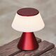Lampa stołowa Lexon Lexon Luma M LED Lamp Dark Red LH87DR