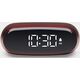 Lampa stołowa Lexon Lexon Minute Alarm Clock Mini Dark Red LR154DR