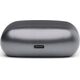 Lampa stołowa Lexon Lexon Minute Alarm Clock Mini Gray/Gun LR154X