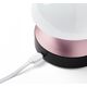 Lampa stołowa Lexon Lexon Mina Sunrise Alarm Clock with Light Pink LR153MLP