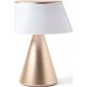 Lampa stołowa Lexon Lexon Luma XL LED lamp gold/gold LH98MD