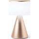 Lampa stołowa Lexon Lexon Luma XL LED lamp gold/gold LH98MD