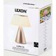 Lampa stołowa Lexon Lexon Luma XL LED lamp gold/gold LH98MD