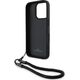 BMW BMW BMHCP16X23RMRLK iPhone 16 Pro Max     6.9" czarny/black hardcase Signature Leather Wordmark Cord