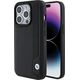 BMW BMW BMHCP15X22RBDK iPhone 15 Pro Max 6.1" czarny/black hardcase Leather Blue Dots