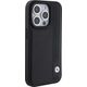 BMW BMW BMHCP15X22RBDK iPhone 15 Pro Max 6.1" czarny/black hardcase Leather Blue Dots