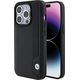 BMW BMW BMHCP15X22RBDK iPhone 15 Pro Max 6.1" czarny/black hardcase Leather Blue Dots