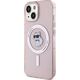 Karl Lagerfeld Karl Lagerfeld KLHMP15SHFCCNOP iPhone 15 / 14 / 13 6.1" różowy/pink hardcase IML Choupette MagSafe