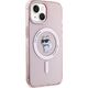 Karl Lagerfeld Karl Lagerfeld KLHMP15SHFCCNOP iPhone 15 / 14 / 13 6.1" różowy/pink hardcase IML Choupette MagSafe