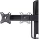 StarTech StarTech 2MC1S-MONITOR-STAND uchwyt / stojak do monitorów 68,6 cm (27") Biurko Czarny